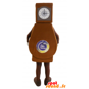 Bedstefar ur maskot, kæmpe - Spotsound maskot kostume