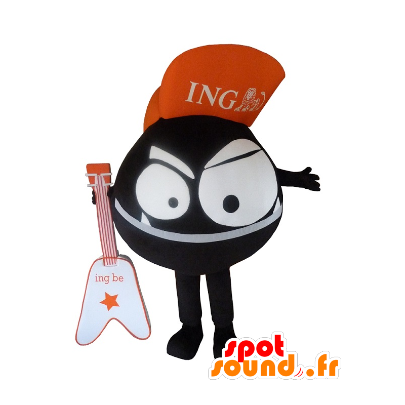 Mascot pieni musta hirviö - MASFR20176 - Mascottes de monstres Mascot pieni musta hirviö - MASFR20176 - Mascottes de monstres