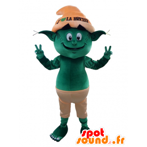 Mascot peikko, Vihreä Menninkäinen - MASFR20184 - Mascottes animaux disparus