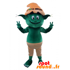 Mascot peikko, Vihreä Menninkäinen - MASFR20184 - Mascottes animaux disparus