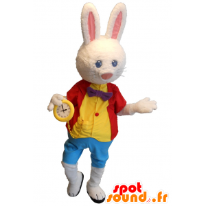 Maskotti White Rabbit Alice in Wonderland - MASFR20186 - maskotti kanit