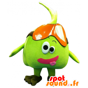 Maskotti omena, vihreä päärynä, jättiläinen - MASFR20192 - hedelmä Mascot