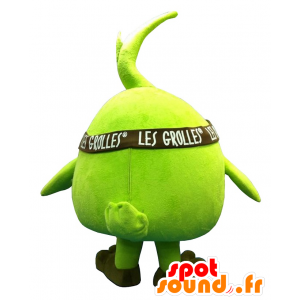 Maskot jablko, zelené hrušky, obří - MASFR20192 - fruit Maskot