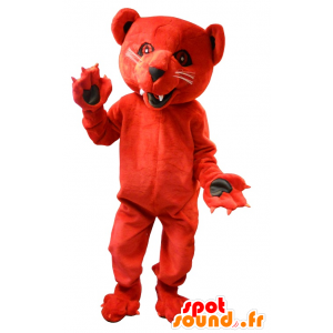 Red Tiger mascot, giant - MASFR20194 - Tiger mascots