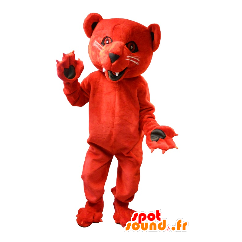 Red Tiger mascot, giant - MASFR20194 - Tiger mascots Red Tiger mascot, giant - MASFR20194 - Tiger mascots