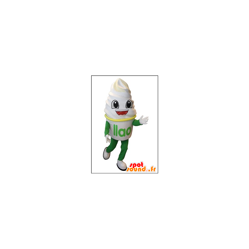 Mascotte Eis, Eis, Riesen - MASFR20196 - Fast-Food-Maskottchen Mascotte Eis, Eis, Riesen - MASFR20196 - Fast-Food-Maskottchen