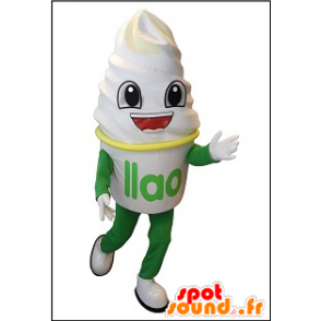 Μασκότ παγωτό, παγωτό, γίγαντας - MASFR20196 - Fast Food Μασκότ