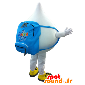 Mascot gran caída blanco, gigante - MASFR20202 - Mascotas de objetos