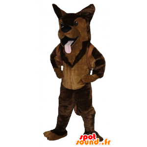 Německý ovčák maskot, hnědý pes - MASFR20214 - psí Maskoti