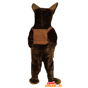 Německý ovčák maskot, hnědý pes - MASFR20214 - psí Maskoti