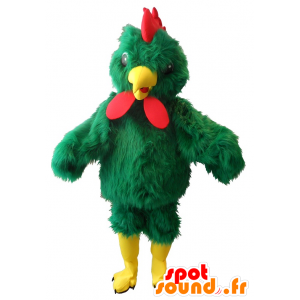 Maskotti kukko vihreä jättiläinen - MASFR20217 - Mascotte de Poules - Coqs - Poulets