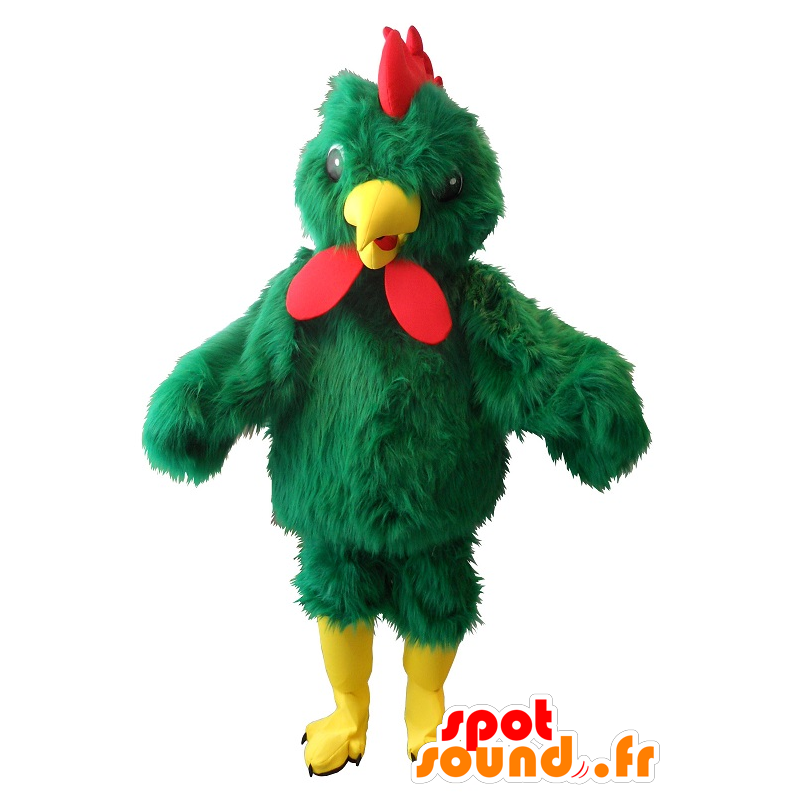 Maskotti kukko vihreä jättiläinen - MASFR20217 - Mascotte de Poules - Coqs - Poulets Maskotti kukko vihreä jättiläinen - MASFR20217 - Mascotte de Poules - Coqs - Poulets