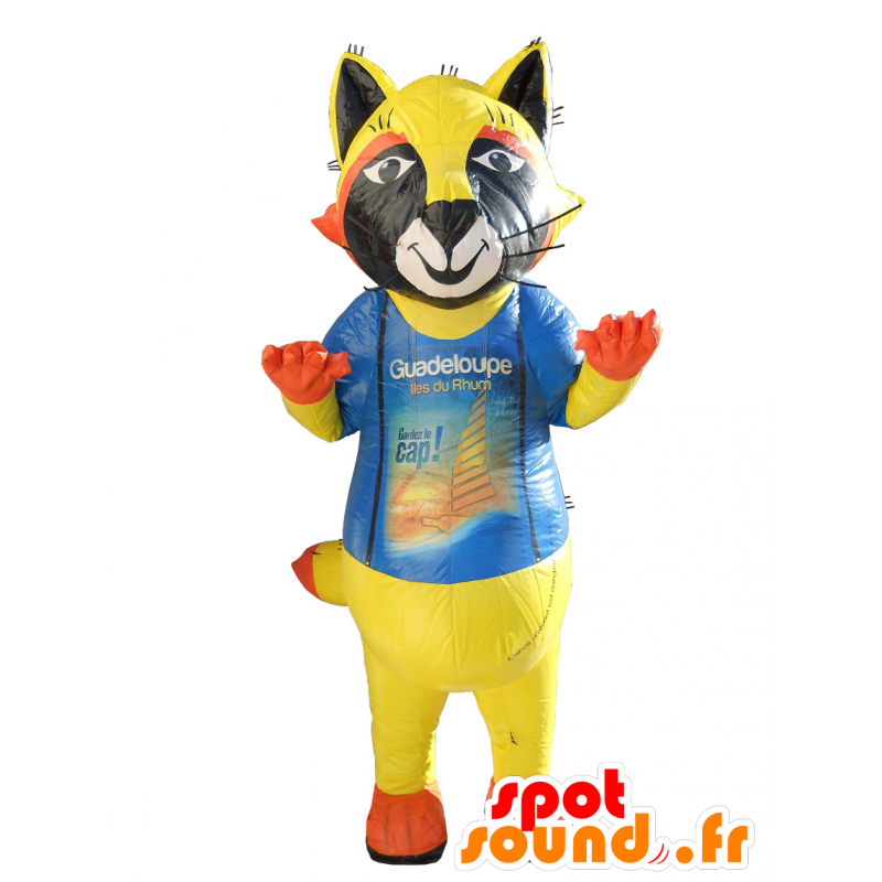 Kissa Mascot värikäs - MASFR20235 - kissa Maskotteja Kissa Mascot värikäs - MASFR20235 - kissa Maskotteja