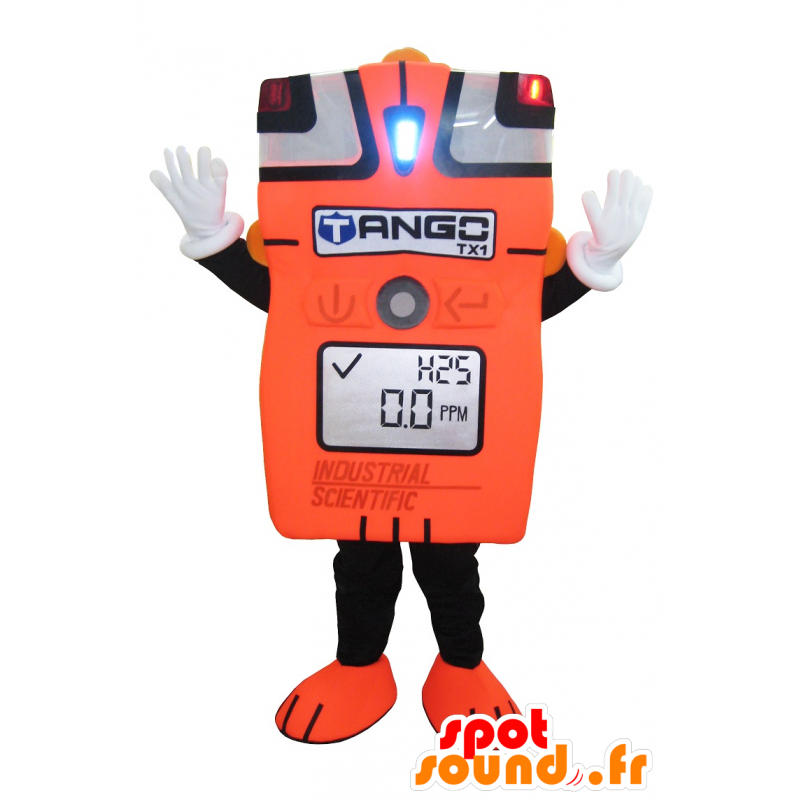Amperemeter oransje maskot, gigantiske - MASFR20255 - Maskoter gjenstander Amperemeter oransje maskot, gigantiske - MASFR20255 - Maskoter gjenstander