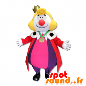 Koning mascotte Leo de Bayonne vieringen - Menselijke mascottes - MASFR20266 - SpotSound.fr