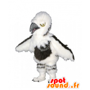 Vit och brun gammaskot, hårig - Spotsound maskot