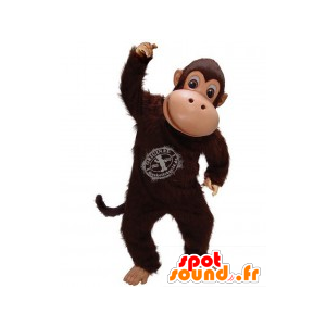 Monkey maskot, sjimpanse, brun - MASFR20268 - Monkey Maskoter