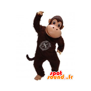 Monkey maskot, sjimpanse, brun - MASFR20268 - Monkey Maskoter