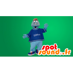 Mascot blå sjøløve - MASFR20272 - Maskoter Seal