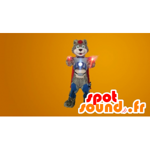 Cyborg nallebjörnmaskot - Spotsound maskot