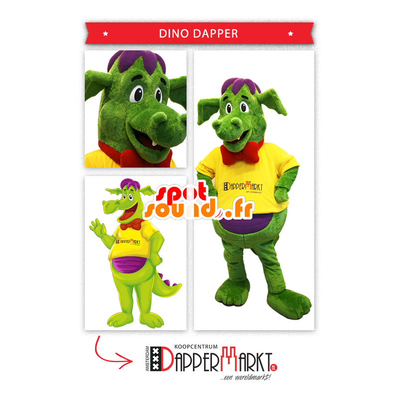 Kleurrijke Dinosaur Mascot - MASFR20287 - Dinosaur Mascot Kleurrijke Dinosaur Mascot - MASFR20287 - Dinosaur Mascot