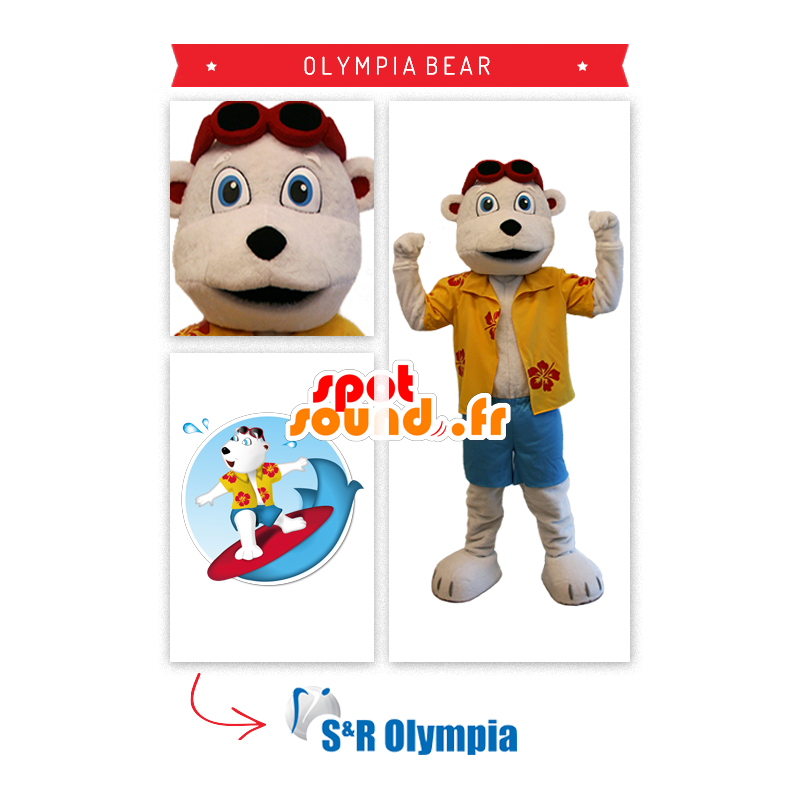 Beżowy pluszowy Mascot pełym odbywa - MASFR20330 - Maskotka miś Beżowy pluszowy Mascot pełym odbywa - MASFR20330 - Maskotka miś