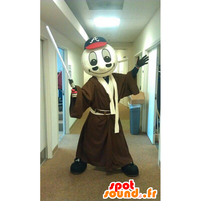 Baseball mascot dressed in star wars - MASFR20351 - Sports mascot