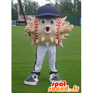 Diodon Mascotte di baseball con un tappo - MASFR20361 - Mascotte sport