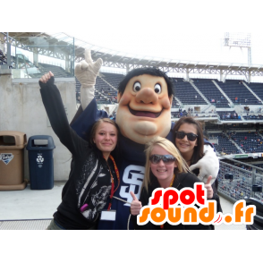 Mascot pappi kirkossa pastori - MASFR20365 - Mascottes Humaines