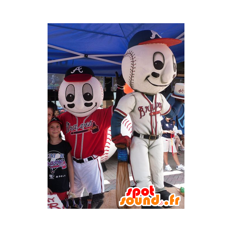 Mascotte Baseball - MASFR20376 - Mascotte sport Mascotte Baseball - MASFR20376 - Mascotte sport
