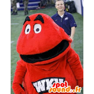 Mascot homem vermelho, pequeno monstro vermelho - MASFR20407 - Mascotes não classificados