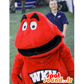 Mascot homem vermelho, pequeno monstro vermelho - MASFR20407 - Mascotes não classificados