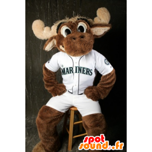 Caribou mascota de impulso marrón - MASFR20423 - Animales del bosque