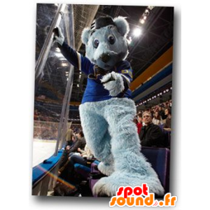 Mascotte Grizzlies mentre peloso - MASFR20455 - Mascotte orso