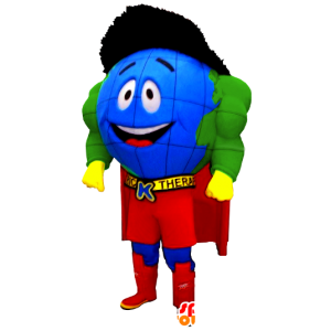 Mapa Mascot mundo super-herói - MASFR20483 - super-herói mascote