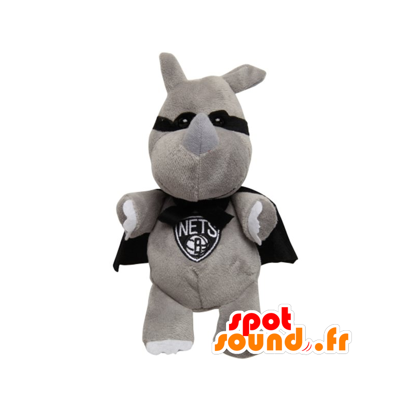 Gemaskerde konijn mascotte met een cape - MASFR20491 - Mascot konijnen