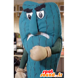 Mascot blue cactus giant punching bag - MASFR20499 - Mascots of plants