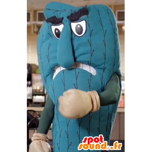 Mascotte blu cactus sacchetto gigante di perforazione - MASFR20499 - Mascotte di piante