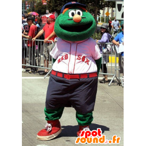 Grønn mann maskot, så Muppet Show - MASFR20507 - Ikke-klassifiserte Mascots