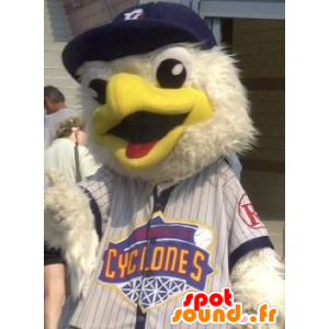 White eagle mascot, big bird - MASFR20581 - Mascot of birds