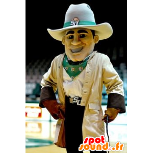 Cowboy mascot Wild West - MASFR20591 - Human mascots