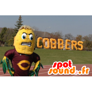 Mascotte d'épi de maïs géant - MASFR20610 - Mascotte de légumes