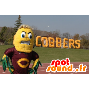 Mascotte d'épi de maïs géant - MASFR20610 - Mascotte de légumes