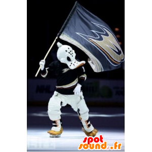 Pato gigante traje de la mascota de Hockey - MASFR20613 - Mascota de los patos