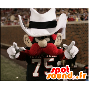 Cowboy maskot, sheriff - Spotsound maskot