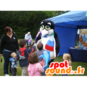 Mascot svart og hvit pingvin, pingvin - MASFR20624 - Penguin Mascot