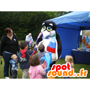 Czarno-biały maskotka pingwin, pingwin - MASFR20624 - Penguin Mascot