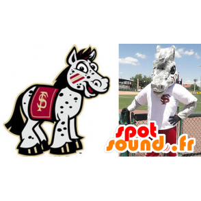 Mascotte ass, giant gray horse - MASFR20645 - Mascots horse