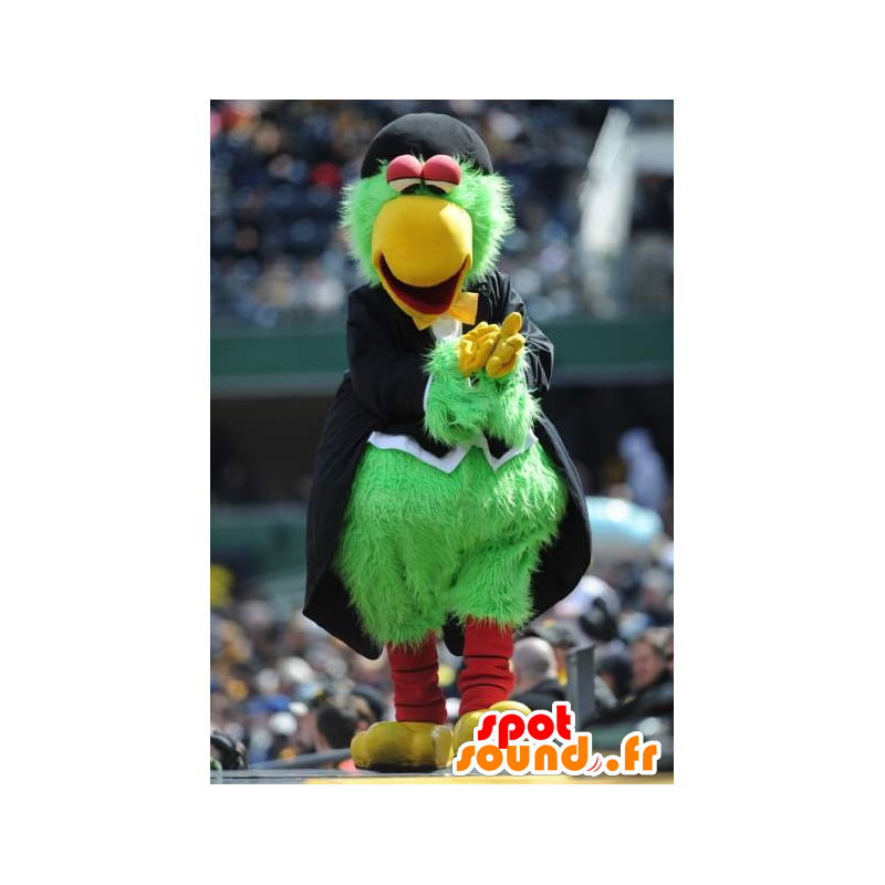 Big green bird mascot costume - MASFR20646 - Mascot of birds