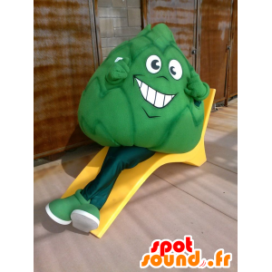 Couve mascote, alcachofra gigante - MASFR20682 - Mascot vegetal